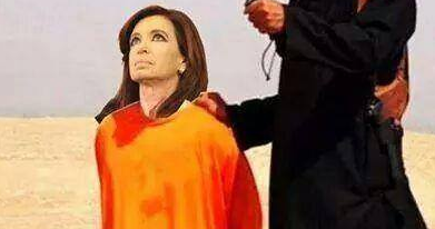 LLAMAN A DECAPITAR A CRISTINA KIRCHNER