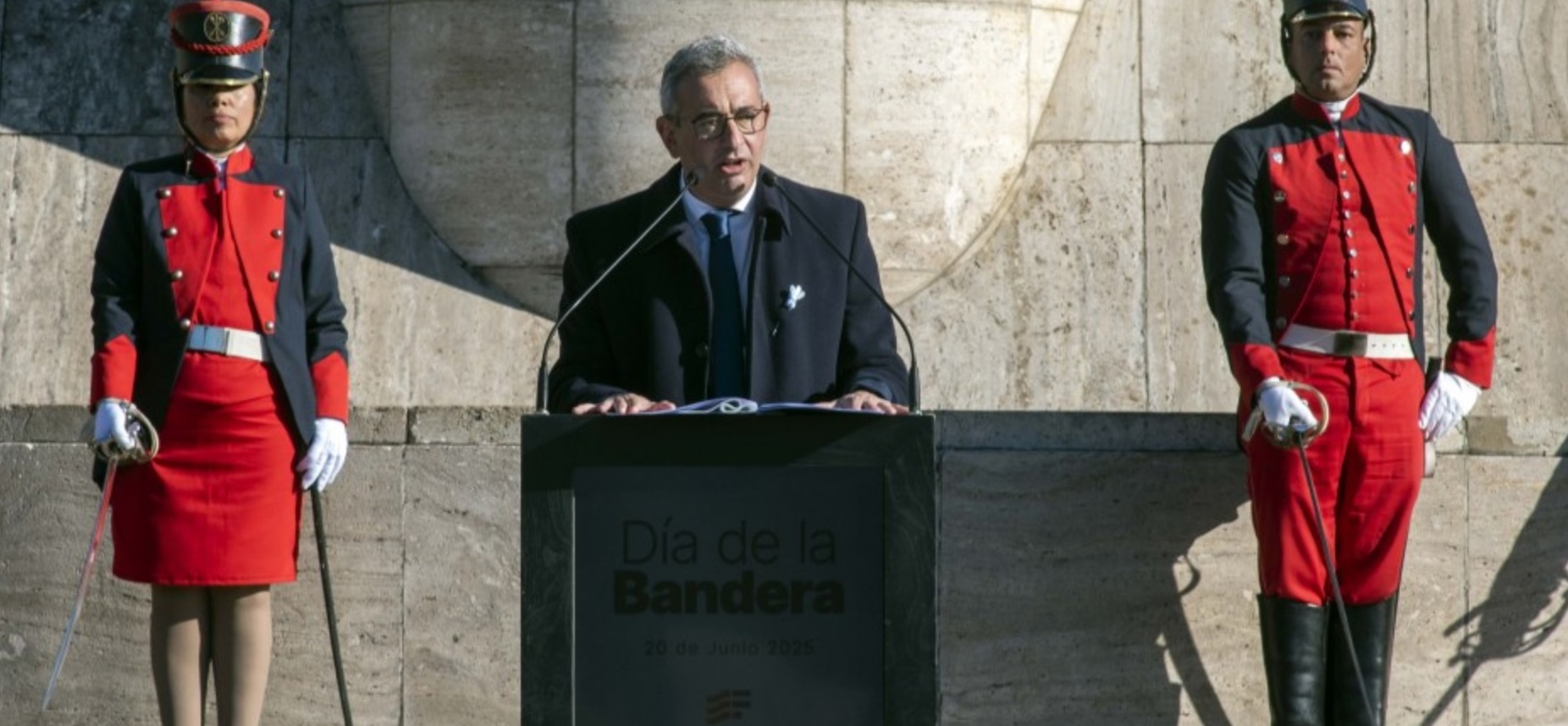 Javkin en el Día de la Bandera: «Que nadie se anime nunca más a insultar a Rosario»
