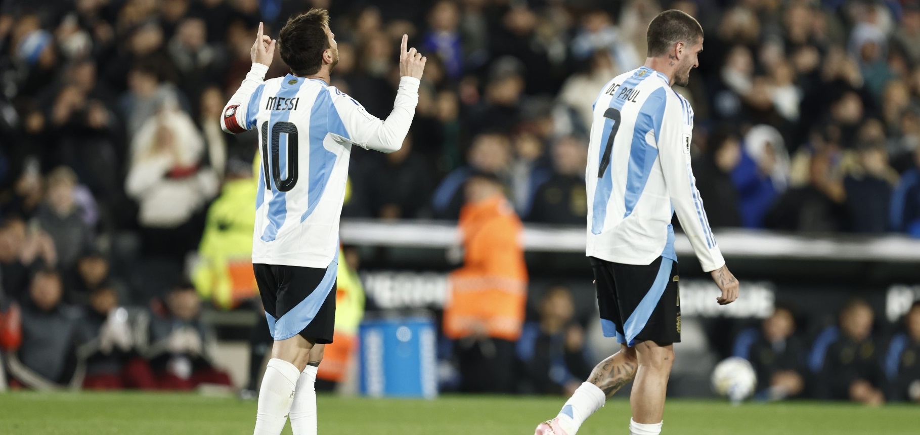 Argentina goleó 3 a 0 a Venezuela con una gran actuación de Messi