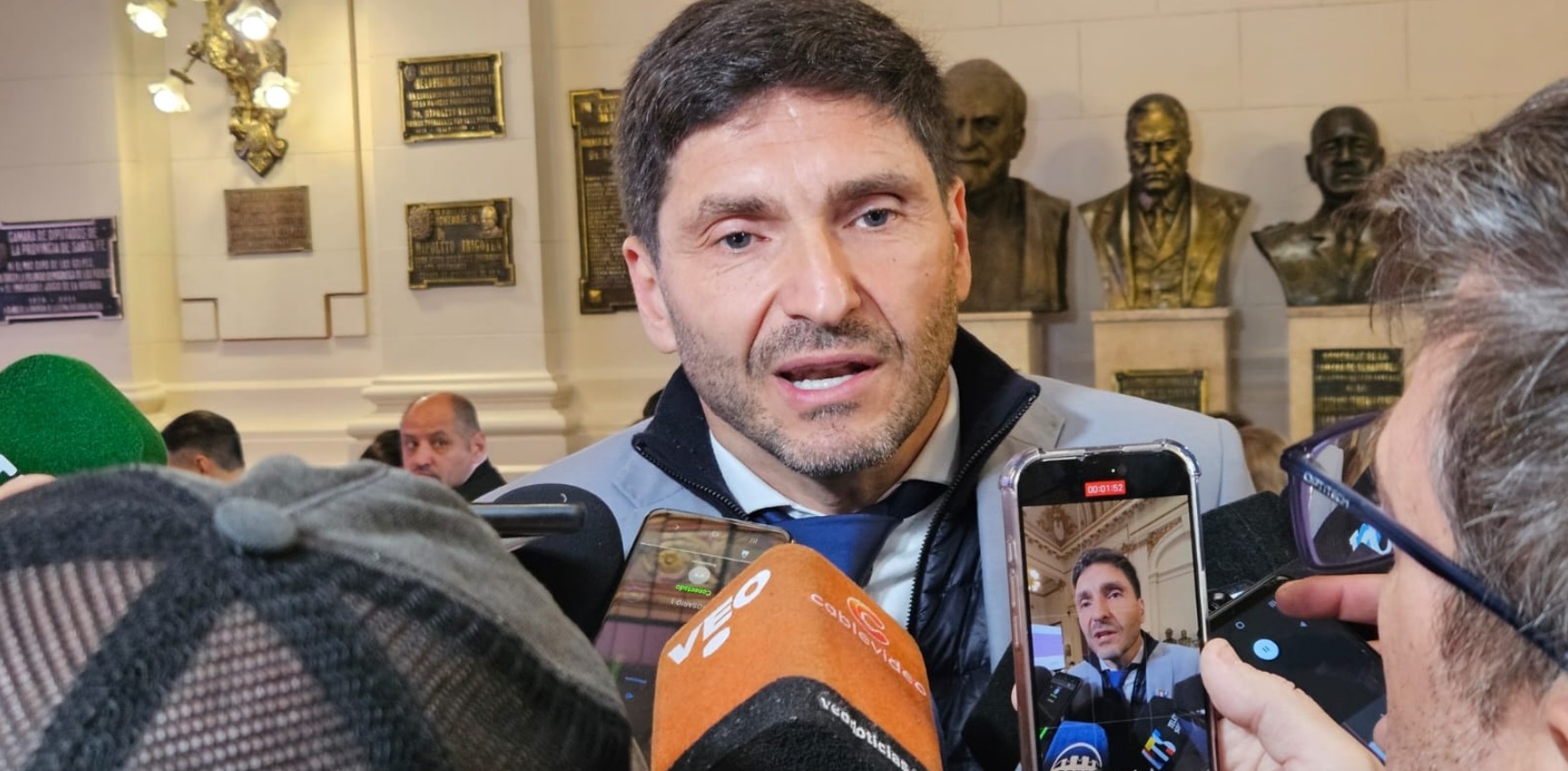 Pullaro mejora sus relaciones con el Gobierno nacional