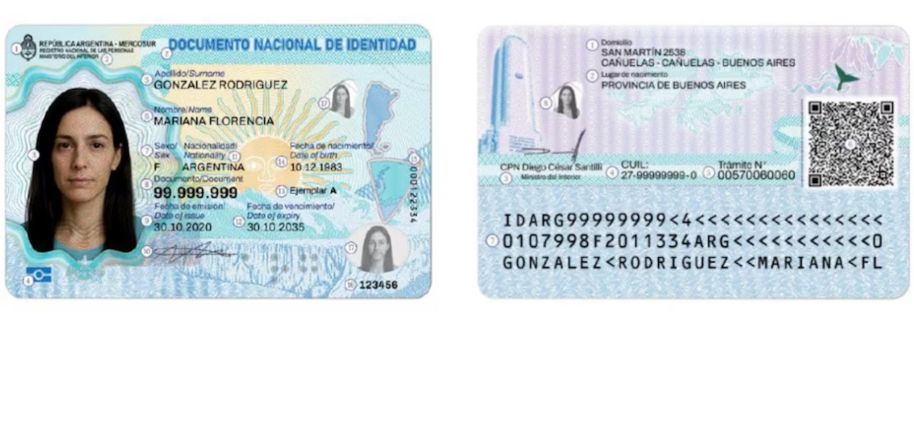 A partir de febrero cambian los DNI y pasaportes