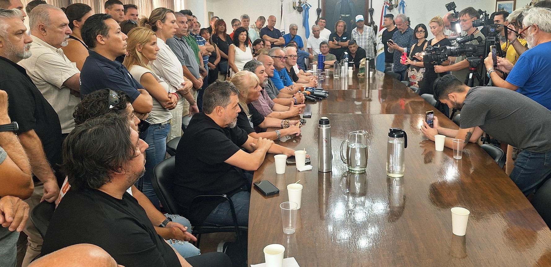 Movilizaciones en Rosario contra el proyecto de reforma laboral