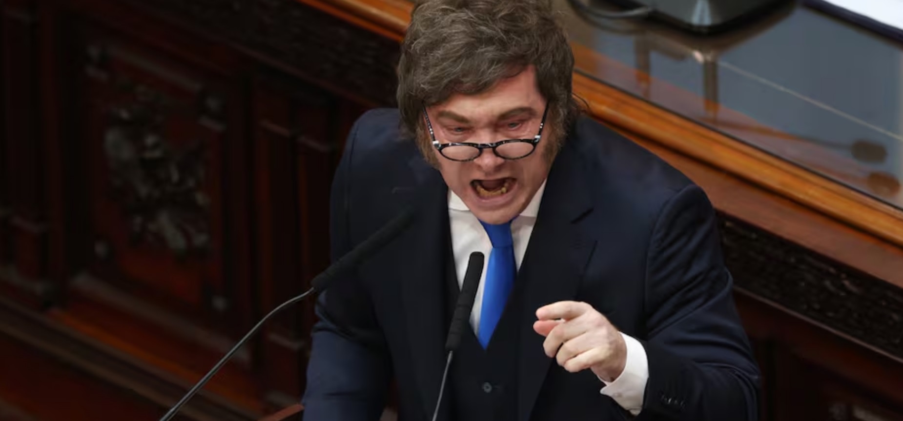 Milei abrió las sesiones ordinarias en el Congreso con fuertes cruces con la oposición