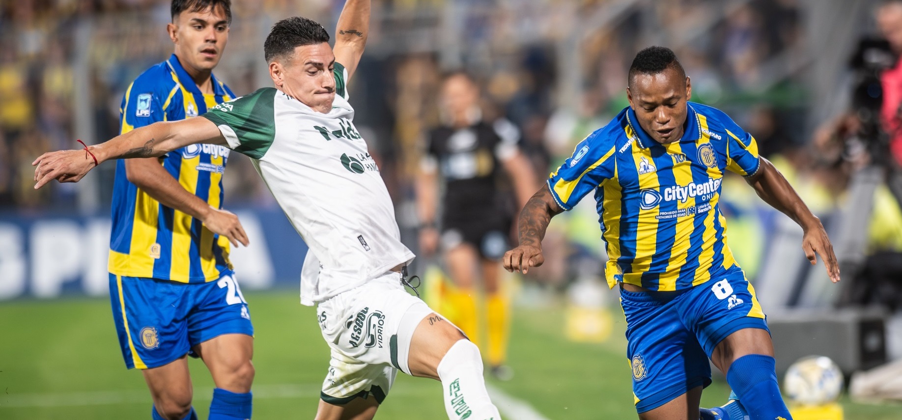 Central venció 2 a 1 a Sarmiento de Junín en el Gigante